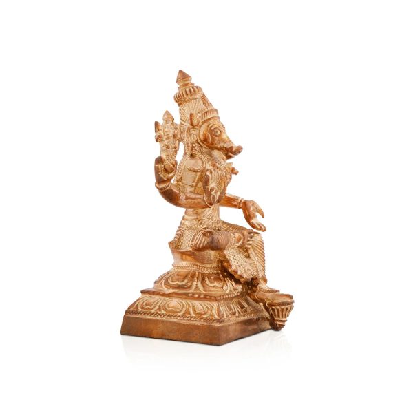 Varahi Amman Statue - 5 x 3 Inches | Panchaloha Idol  Varahi Amman Idol for Pooja  690 Gms Discount