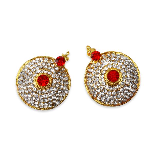 Mangal Sutra Pair - 1.5 Inch | Stone Thali  Pottu Thaali  Stone Mangalsutra for Deity Hot on Sale