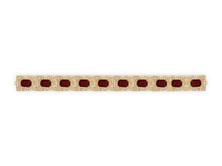 Stone Hip Belt - 13 Inch | Ottiyanam  Waist Belt  Stone Belt for Deity For Cheap