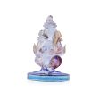 Ganesha Murti Statue - 2.25 x 1.75 Inches| Glass Ganesh Statue  Vinayaka Idol for Pooja For Sale