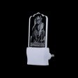 Maha Periyava Led Night Light - 4 x 2 Inches | Acrylic Led Night Lamp  Photo Night Lamp for Home on Sale