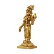 Meenakshi Amman Statue - 3.5 Inches | Meenakshi Brass Idol  Antique Finish Meenakshi Statue for Pooja For Sale