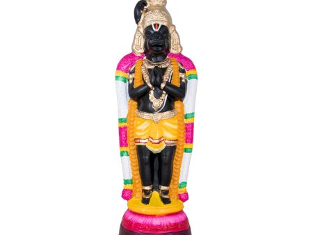 Namakkal Hanuman Paper Mache Golu Bommai - 12 x 6 Inches | Giri Golu Doll  Navaratri Golu Bomma Gombe Bommai Supply