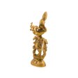 Krishna Standing with Flute Statue - 8.5 x 4 Inches | Aluminium Flute Krishna Idol  Krishna Idol for Pooja Online Sale