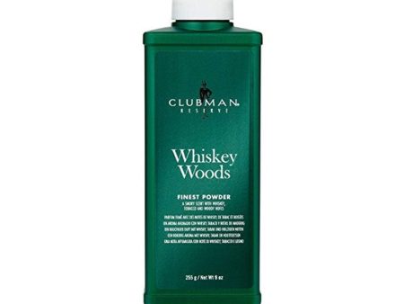 Clubman Pinaud Reserve Whiskey Woods Powder 9oz Supply