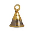 Brass Bell - 1 Inches | 12 Pcs  Kavadi Bell  Silver Gold Polish Pooja Hanging Bell  Hanging Bell for Mandir Cheap