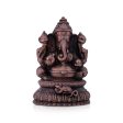 Ganesha Murti Statue - 2.5 x 1.5 Inches| Copper Idol  Vinayaka Idol for Pooja  100 Gms Approx Online Sale