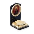 Paduka Box - 2.75 x 1.5 Inches | Periyava Pooja Box  Acrylic Periyava Padham Box for Home on Sale