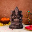 Ganesha Murti Statue - 2.5 x 1.5 Inches| Copper Idol  Vinayaka Idol for Pooja  100 Gms Approx Online Sale