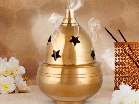 Brass Diya - Apple - 3 x 2.5 Inches | Nanda Deep  Agal Vilakku  Brass Lamp  Brass Deepam for Pooja Hot on Sale