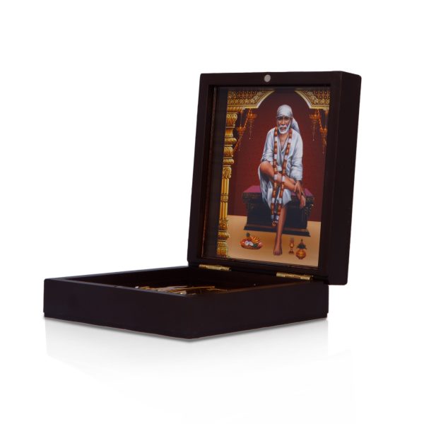 Pooja Box | Charan Paduka Box  Sai Baba Padham Box for Pooja Discount