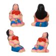 Kanaiyazhi Clay Golu Bommai Set - 9 x 7 Inches | Giri Golu Doll  Navaratri Golu Bomma Gombe Bommai Online now