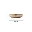 Brass Bowl - 2.25 x 8 Inches | Tharpana Chatti  Tarpana Patra for Rituals Online Hot Sale