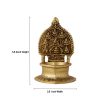 Kamatchi Vilakku -Asthalakshmi -5.5 Inches | Brass Kamakshi Deepam  Lamp for Pooja For Cheap