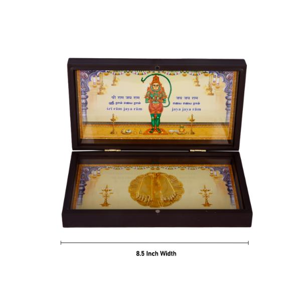 Jai Hanuman Print Paduka Box | Padham Box  Pooja Box for Home Decor For Cheap