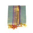 Shawl  - 2 Mtr - Natchatara| Ponnadai Jari Shawls for Men  Assorted Colour and Design Online Hot Sale