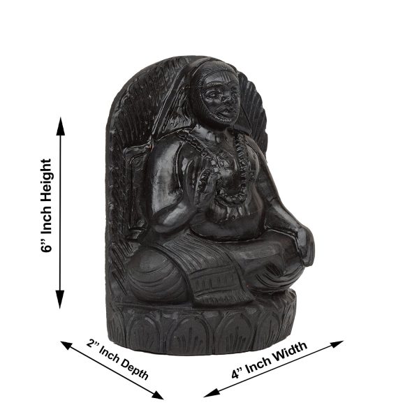 Shaligram - 6 x 4 Inches | Saligrama  Saligram  Salagrama Murti for Pooja Discount