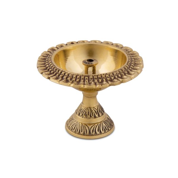 Kubera Deepam - 2 X 2.5 Inches | Lakshmi Kubera Vilakku  Brass Laxmi Kubera Deepam  Kuber Diya for Pooja Online Hot Sale