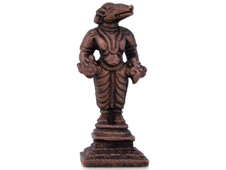 Varaha Idol - 2.25 x 1 Inches | Copper Idol  Varahar Idol for Pooja  75 Gms Approx Supply