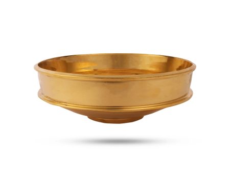 Urli - 2.5 x 7.5 Inches | Brass Uruli  Brass Bowl for Pooja  1.500 Kgs Approx Discount