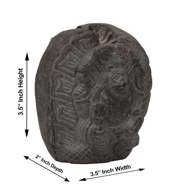 Shaligram - 3 inches | Saligrama  Saligram  Salagrama Murti for Pooja Online Sale