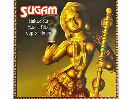 GT Sugam Multicolour Masala Cup Sambrani 10 Pcs Cheap