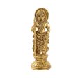 Udupi Krishna Murti - 4.5 Inches | Brass Idol  Antique Finish Krishnar Statue for Pooja  280 Gms Approx Online