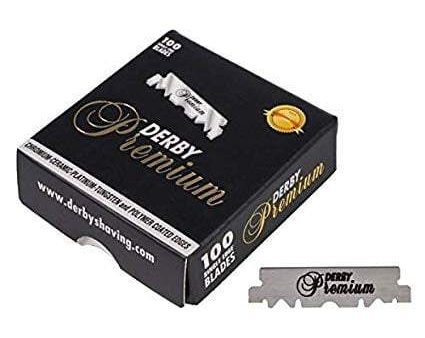 Derby Premium Single Edge Razor Blades 100ct - pre cut Online Sale