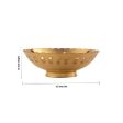 Brass Bowl - 1.5 x 4.5 Inches | Katora  Katori  Brass Katori for Pooja  105 Gms Approx Fashion