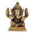 Ganesh Murti - Square - 3 Inches | Antique Statue   Vinayagar Statue  Ganesha Idol for Pooja Fashion