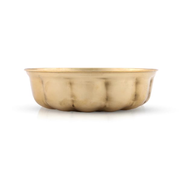 Brass Bowl - 2.5 x 7 Inches | Brass Cup  Brass Vessel for Pooja  130 Gms Approx Supply