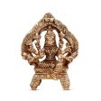 Varahi Amman Statue - 4.5 Inches | Varahi Idol  Antique Brass Statue  Varahi with Arch Idol for Pooja Online now