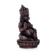 Kubera Statue - 2 x 1.5 Inches | Kuber Murti  Copper Idol  Kuberan Idol for Pooja  95 Gms Approx For Discount