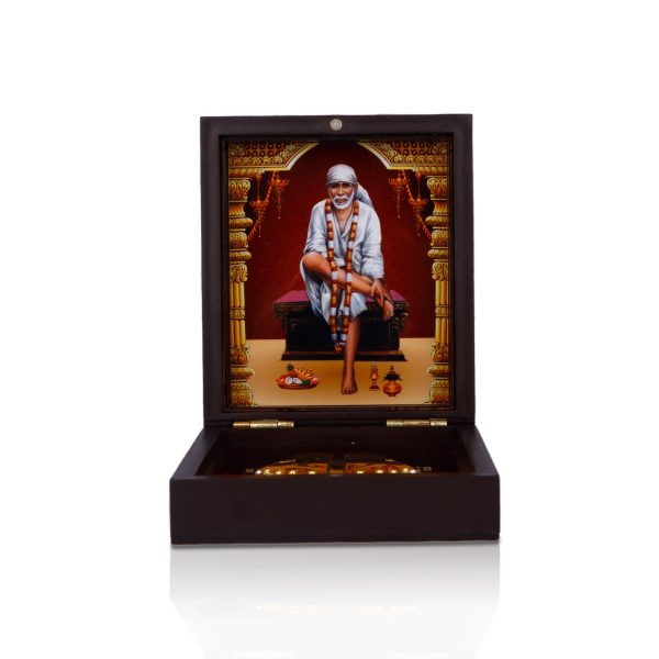 Pooja Box | Charan Paduka Box  Sai Baba Padham Box for Pooja Discount