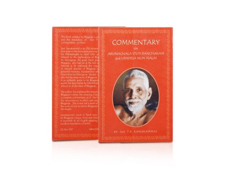 Commentary On Arunachala Stuti Panchakam And Upadesa Nun Malai - English | by T. R. KanaKammal Hot on Sale