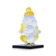 Ganesh Murti - 3 x 2 Inches | Glass Vinayaka Idol  2 In 1 Ganpati Murti  Colour Ganesha Idol for Pooja Supply