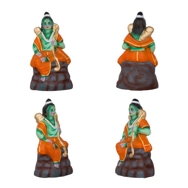 Seethaiyai Kanden Clay Golu Bommai Set - 7 x 4 Inches | Giri Golu Doll  Navaratri Golu Bomma Gombe Bommai Hot on Sale