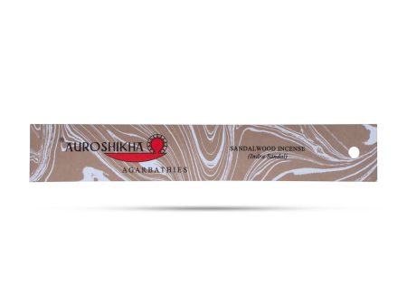 Auroshikha Sandalwood Indra Sandal Incense 10Gms Discount