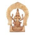 Laxmi Murti with Arch - 6 Inches | Lakshmi Idol  Panchaloha Statue  Lakshmi Murti for Pooja  900 Gms Approx Supply