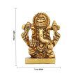 Ganesh Murti - Square - 1.5 Inches | Antique Statue   Vinayagar Statue  Ganesha Idol for Pooja Discount