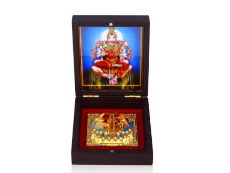 Varahi Amman with Sri Padham Box | Pooja Box  Paduka Box  Paduka Charan Box for Pooja Fashion