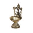 Lakshmi Balaji Lamp - 5 x 2.75 Inches | Brass Lamp  Deepam for Pooja  200 Gms Approx For Cheap