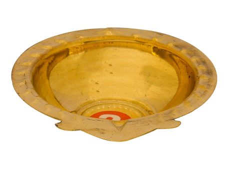 Karthik Deep - 0.75 x 2.75 Inches | Agal Vilakku  Brass Deepam  Brass Vilakku for Pooja  15 Gms Approx Discount