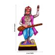 Bhajan Hanuman Paper Mache Golu Bommai Pair - 18 x 6 Inches | Giri Golu Doll  Navaratri Golu Bomma Gombe Bommai Online Hot Sale