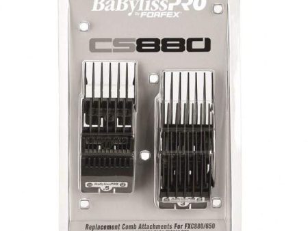 BaBylissPRO By Forfex Attachment Combs - guards 8 Pack CS880 For Sale