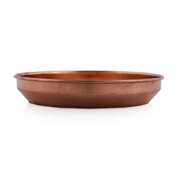 Copper Plate - 1.5 x 8.5 Inches | Pooja Plate  Hariwana Plate for Home  250 Gms Approx Cheap