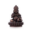 Kubera Statue - 3 x 2.5 Inches | Kuber Murti  Copper Idol  kuberan idol for Pooja  215 Gms Approx Online Sale