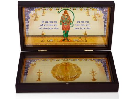 Jai Hanuman Print Paduka Box | Padham Box  Pooja Box for Home Decor For Cheap