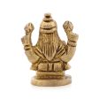 Laxmi Murti - 2 x 1.25 Inches | Antique Brass Statue  Lakshmi Idol for Pooja  50 Gms Approx Discount