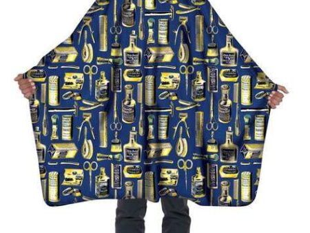 Betty Dain Vintage Gold edition Styling Cape Gold Blue Online now